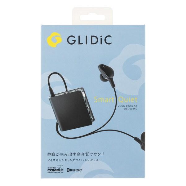 新品未使用 SoftBank GLIDIC Sound Air WS-7000NC ブラック　Bluetooth ワイヤレスイヤホン