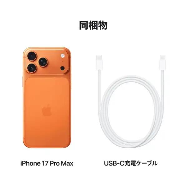 iPhone 17 Pro Max 256GB コズミックオレンジ SIMフリー [MFY94J/A] 7