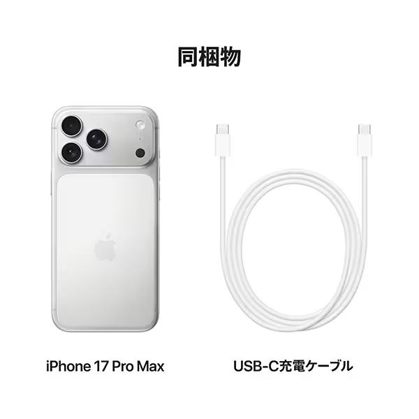 iPhone 17 Pro Max 256GB シルバー SIMフリー [MFY84J/A] 7