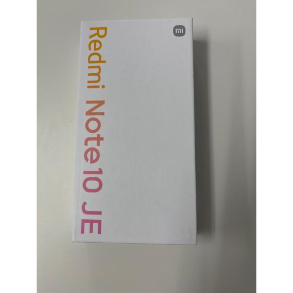 Xiaomi Redmi Note10 JE AU版 SIMフリー 64GB XIG02　クロームシルバー 新品 2