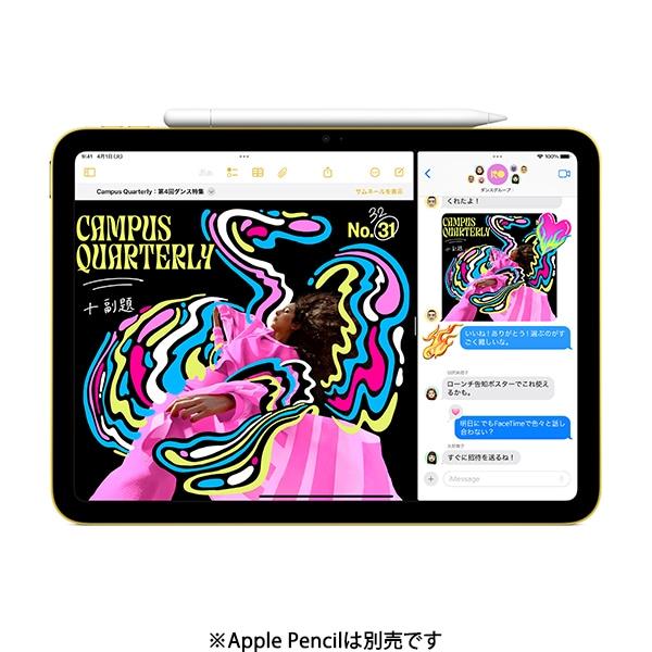 Apple Wi-Fi iPad（A16/2025） 128GB ブルー MD4A4J/A 4