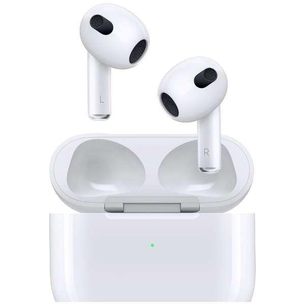 AirPods （第3世代 エアーポッズ） ワイヤレスヘッドフォン MagSafe充電ケース付き MME73J/A