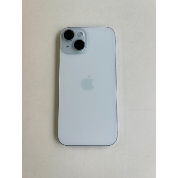 美品 iPhone 15 128GB ブルー バッテリー95% MTML3J/A - 8552