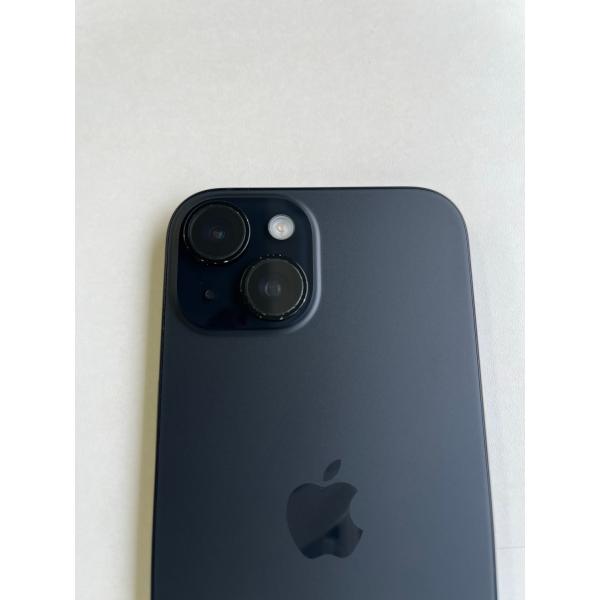 美品 iPhone 15 256GB ミッドナイト バッテリー87% MTMN3J/A -9536 2