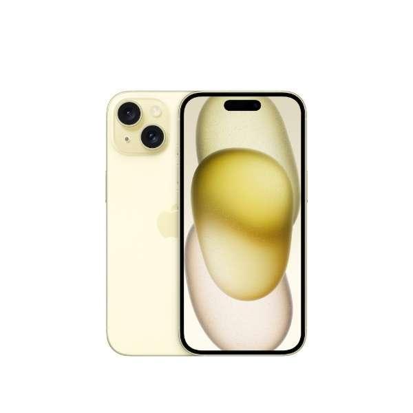 iPhone15 128GB イエロー MTMK3J/A SIMフリー 新品。未使用。開封済