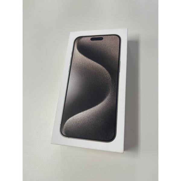 [訳あり]iPhone15 ProMax 256GB ナチュラルチタニウム SIMフリー MU6R3J/A 新品。未使用。開封済 2