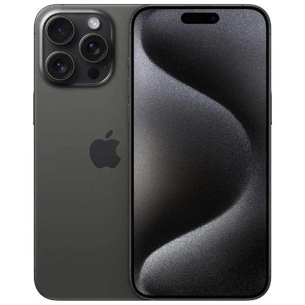 iPhone15 Pro 128GB ブラックチタニウム SIMフリー MTU73J/A 新品 未使用 開封済