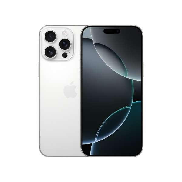 新品。未開封 iPhone 16 Pro Max 256GB MYWH3J/A　ホワイトチタニウム